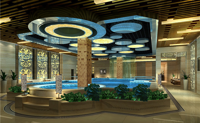 信阳东方威尼斯洗浴主题酒店设计案例