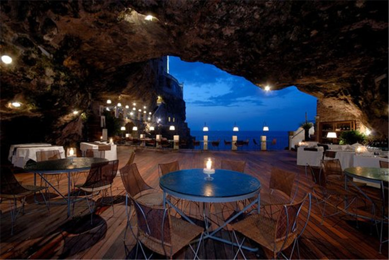 Grotta Palazzese Polignano溶洞酒店，意大利