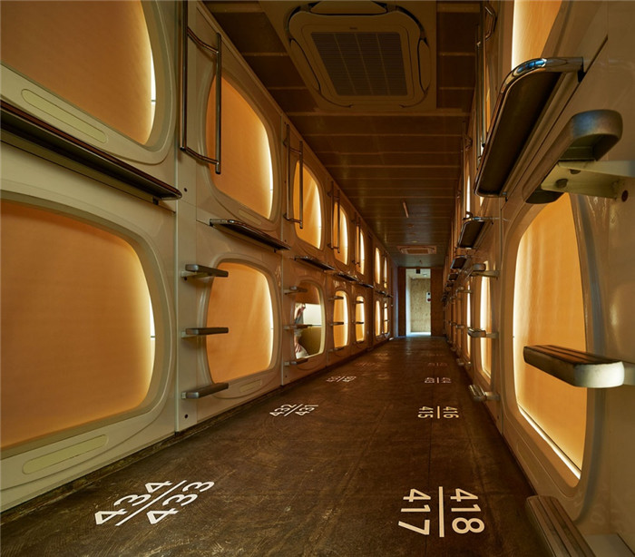 将空间用到极致  日本胶囊主题酒店设计方案赏析
